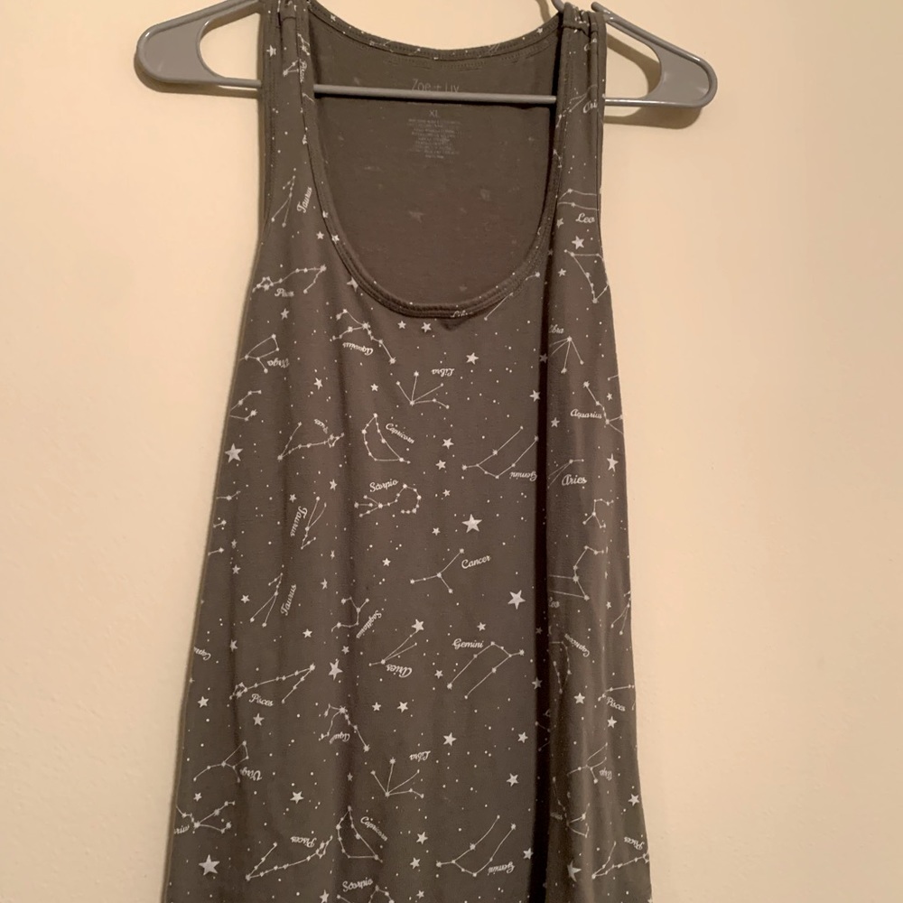 Zoe and Liv Galaxy Flowy Tank